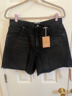 NWT Reformation Wilder High Rise Relaxed Jean Shorts
